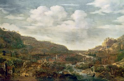 Rheinlandschaft, 17. Jahrhundert von Herman the Younger Saftleven